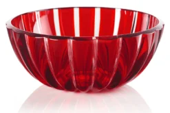 Saladier Guzzini Dolcevita rouge en polymère biosourcé