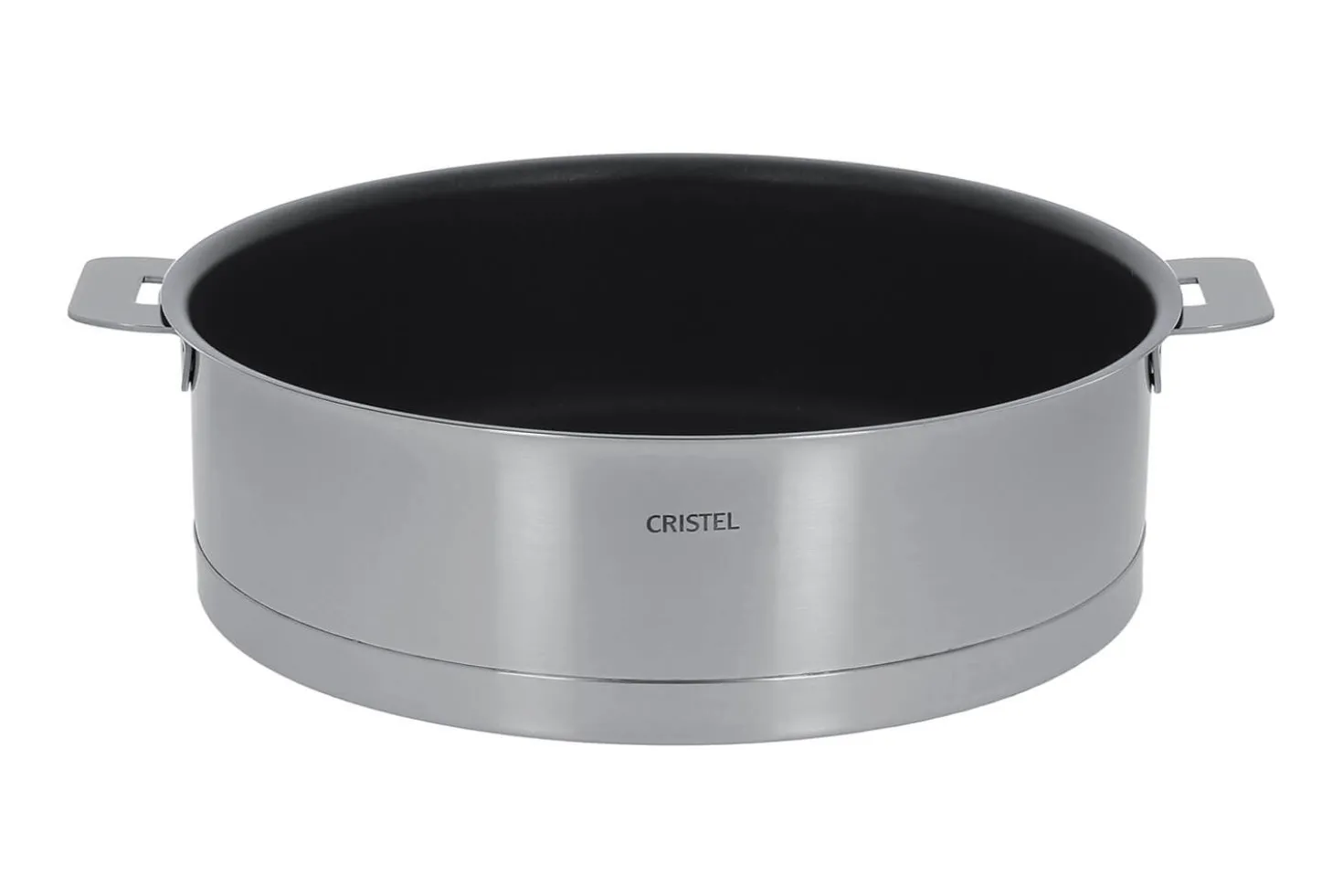 Sauteuse antiadhésive Cristel Strate Amovible en acier inox 18/10