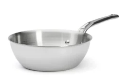 Sauteuse bombée De Buyer Affinity en acier inoxydable 5 ply