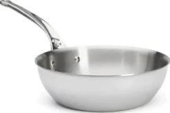 Sauteuse bombée De Buyer Affinity en acier inoxydable 5 ply