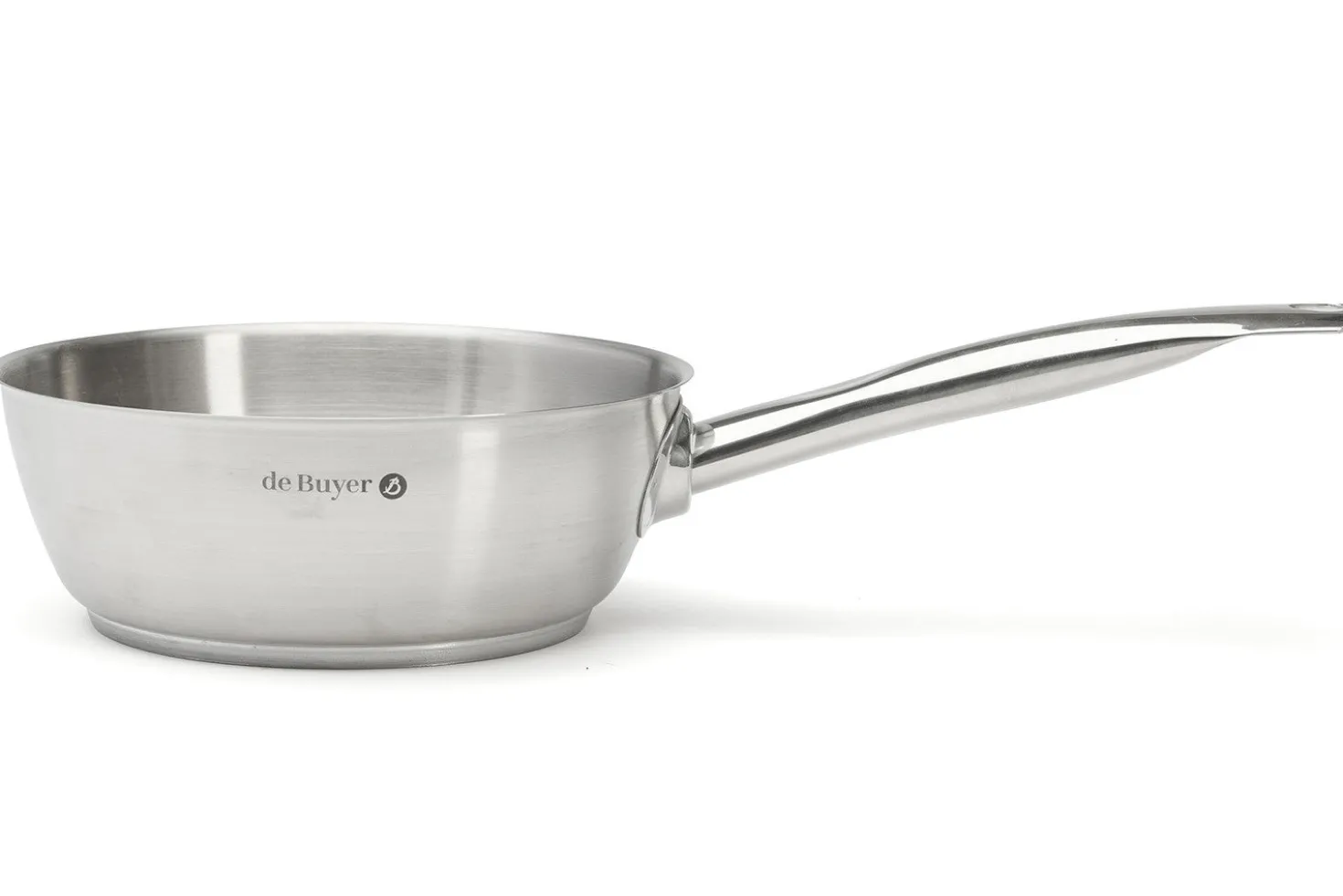 Sauteuse bombée De Buyer Prim'Appety en inox