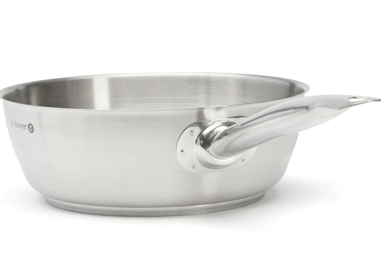 Sauteuse bombée De Buyer Prim'Appety en inox
