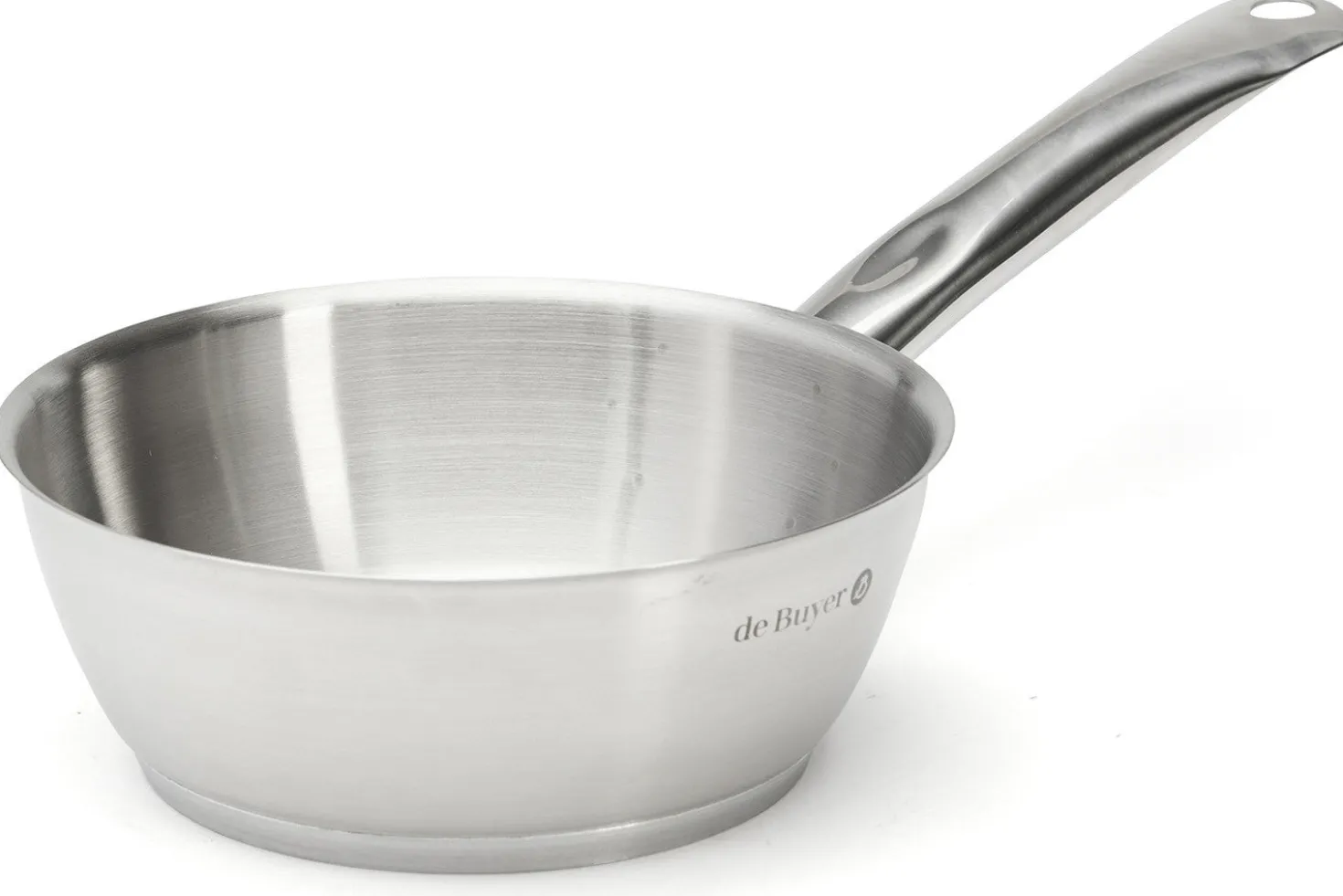 Sauteuse bombée De Buyer Prim'Appety en inox