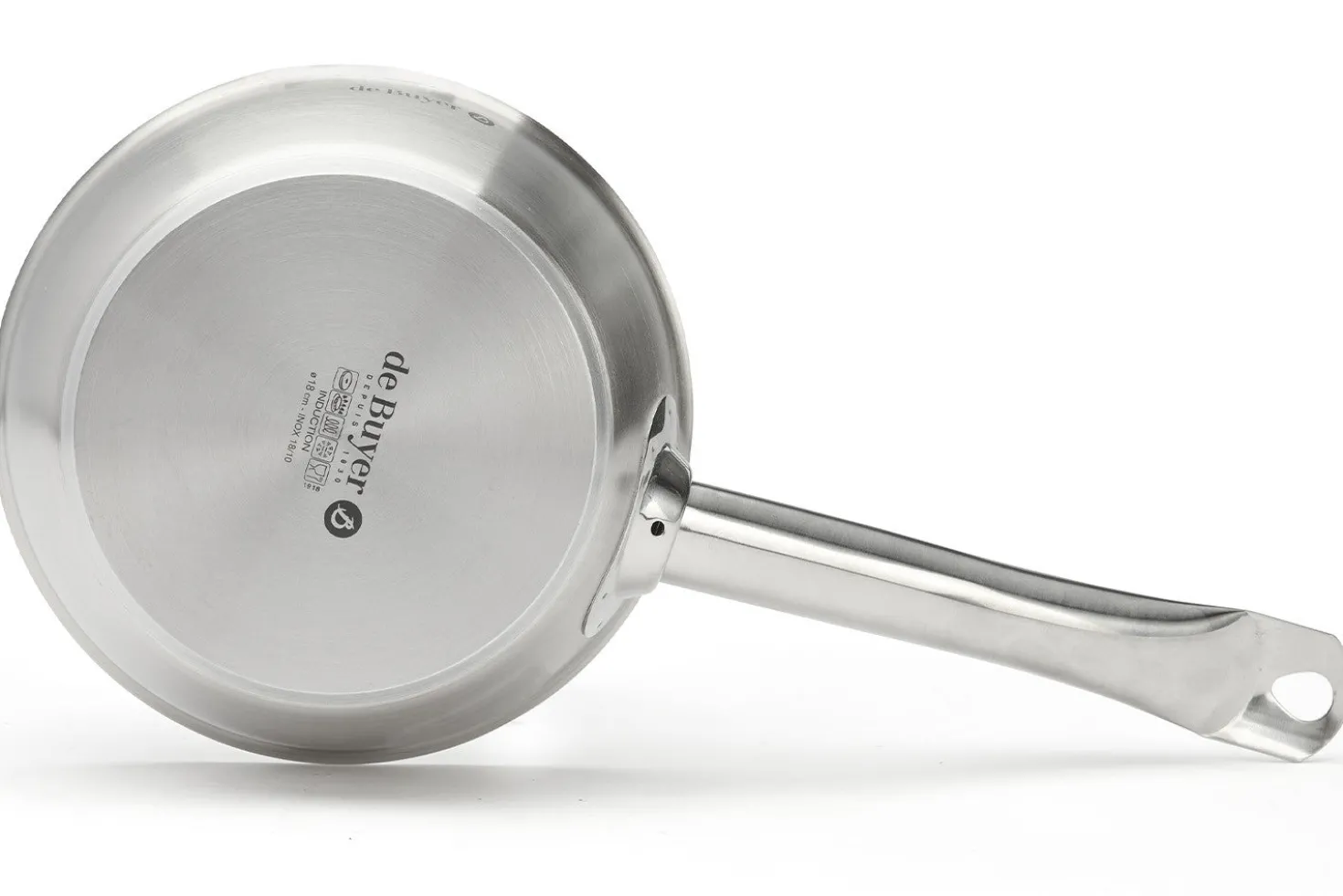 Sauteuse bombée De Buyer Prim'Appety en inox