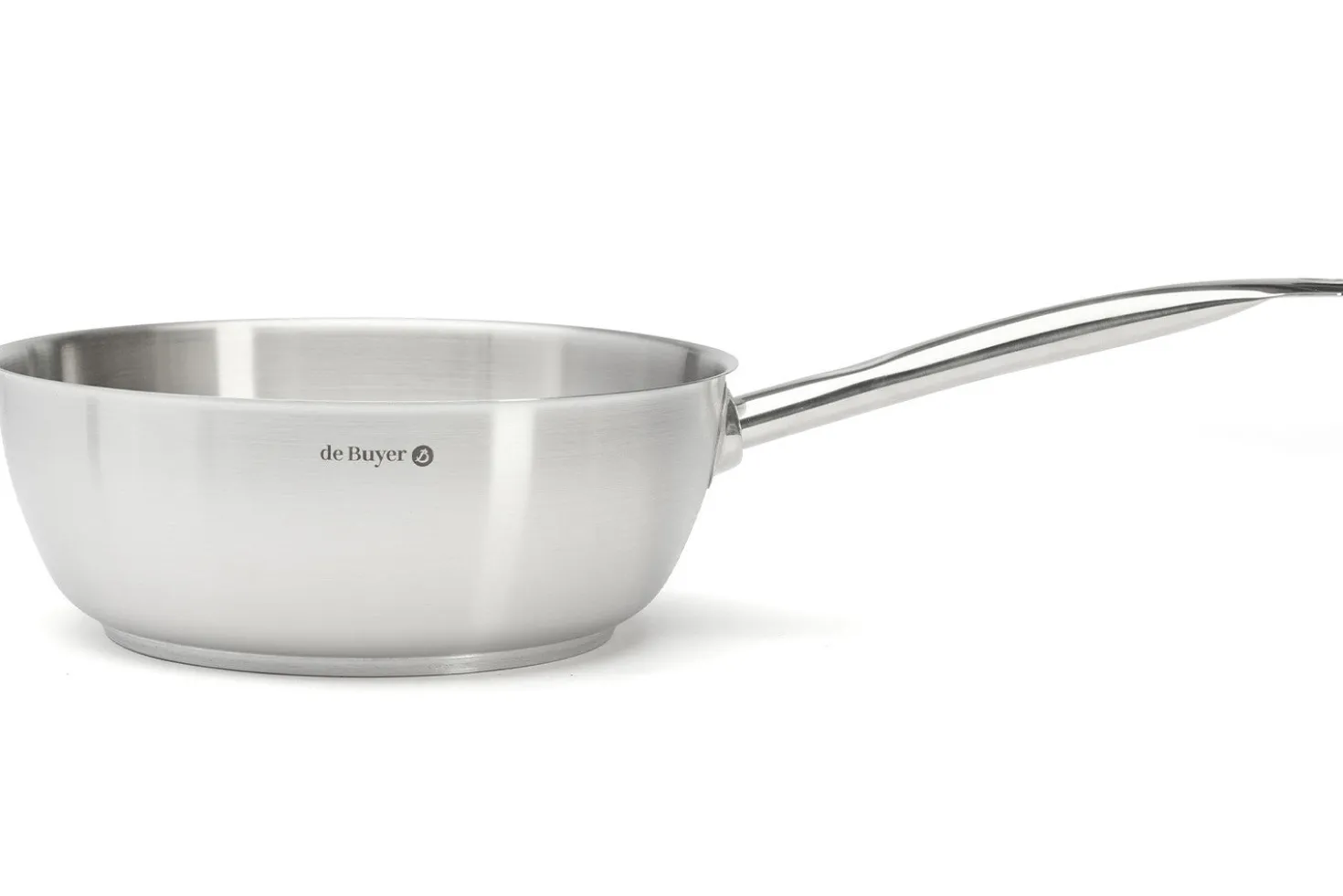Sauteuse bombée De Buyer Prim'Appety en inox