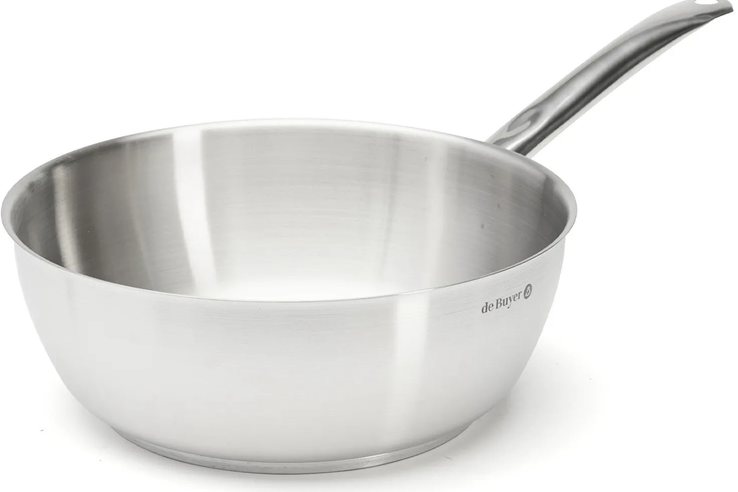 Sauteuse bombée De Buyer Prim'Appety en inox