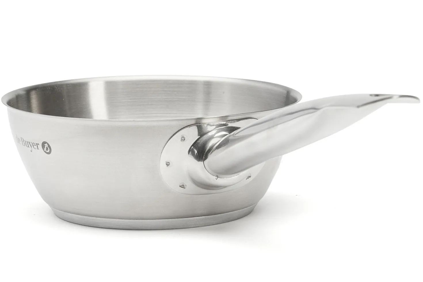 Sauteuse bombée De Buyer Prim'Appety en inox