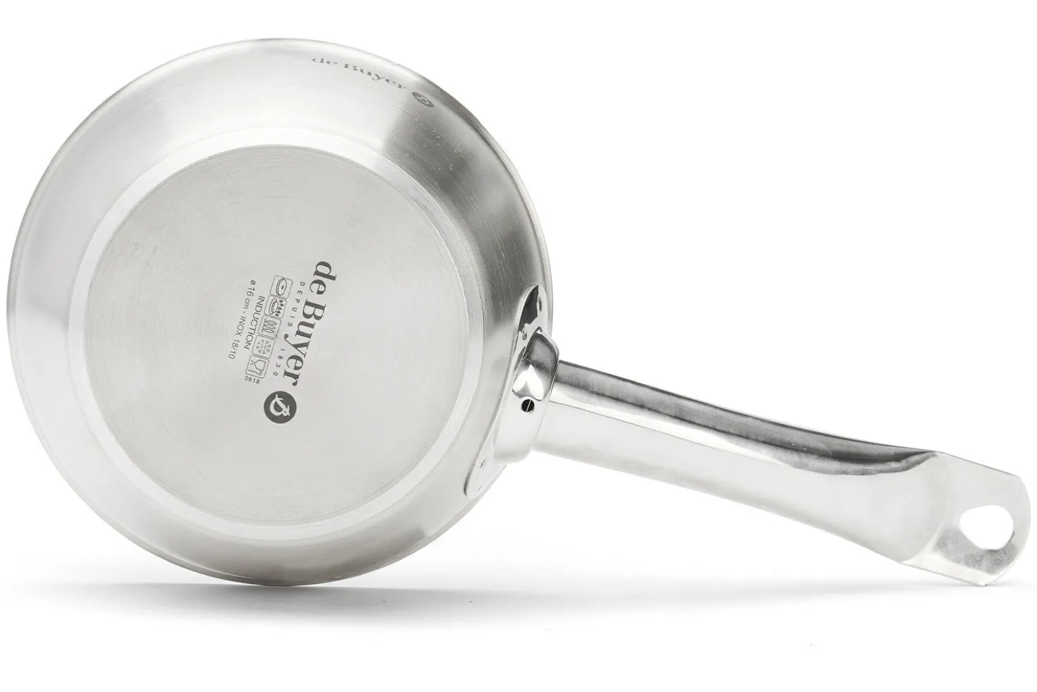 Sauteuse bombée De Buyer Prim'Appety en inox
