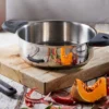 Sauteuse Cristel Mutine amovible en inox 3 plis