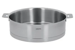 Sauteuse Cristel Strate Amovible en acier inox 18/10