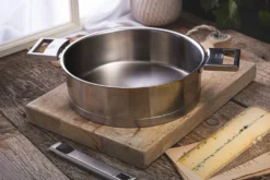 Sauteuse Cristel Strate Amovible en acier inox 18/10