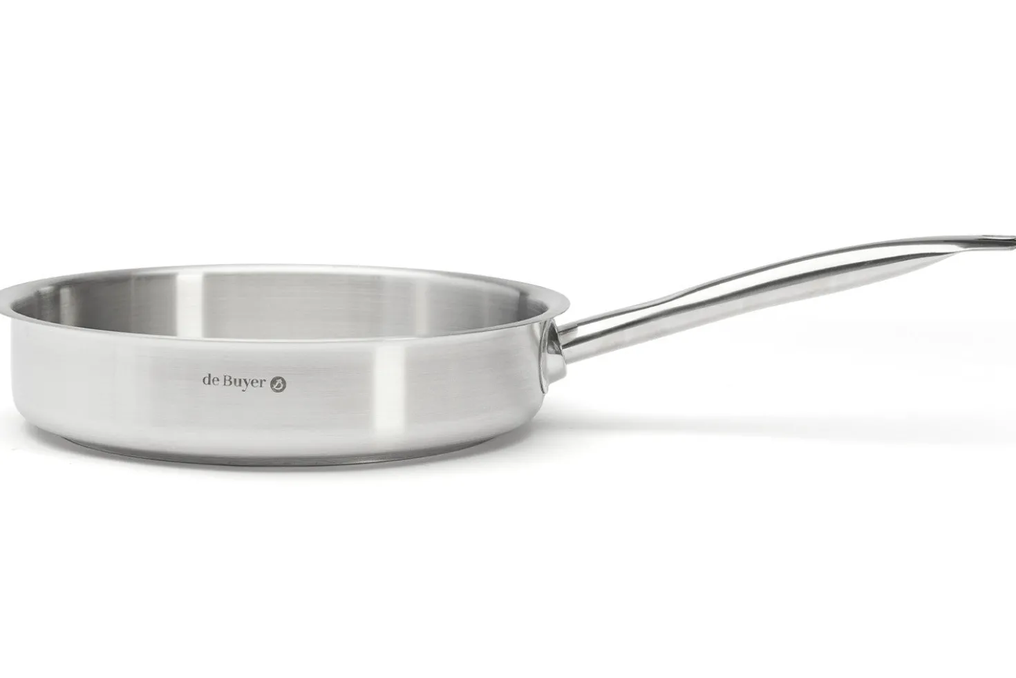 Sauteuse droite De Buyer Prim'Appety en inox