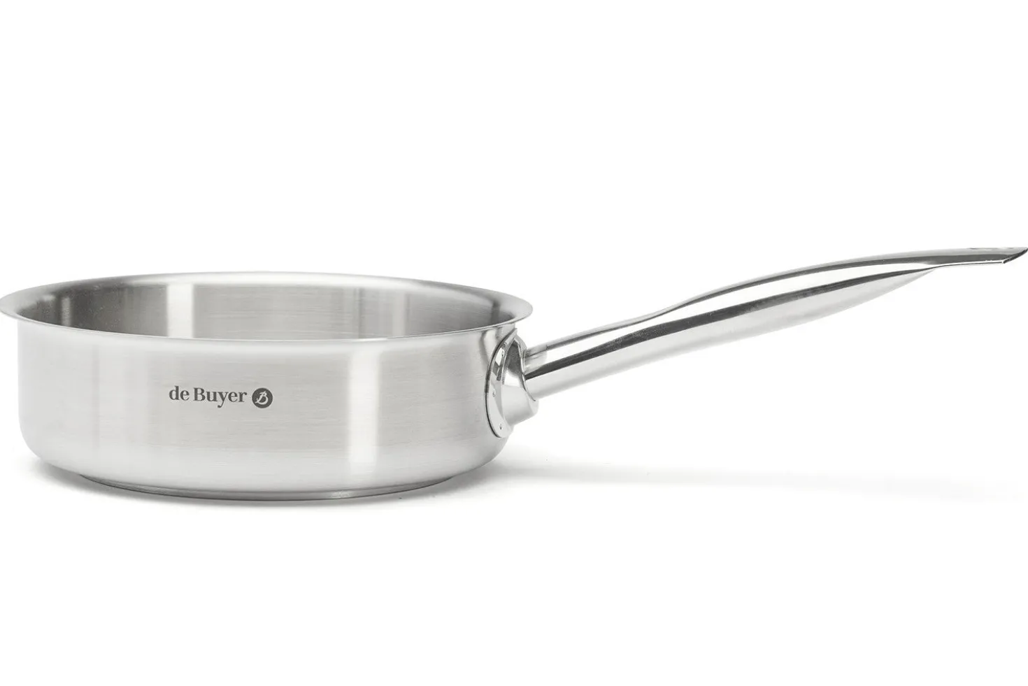 Sauteuse droite De Buyer Prim'Appety en inox