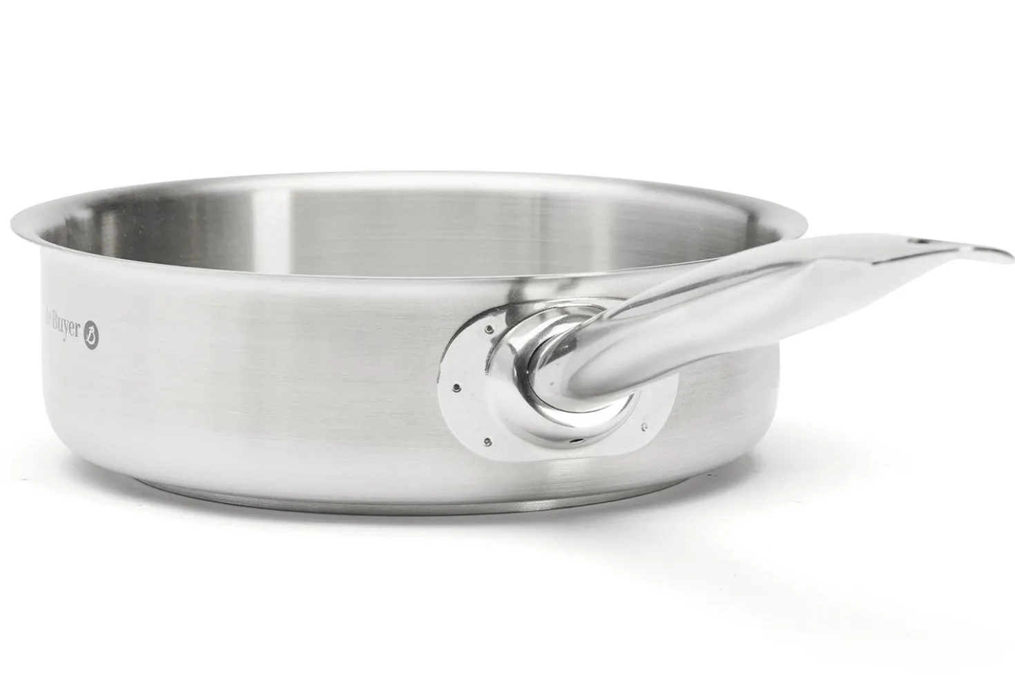 Sauteuse droite De Buyer Prim'Appety en inox
