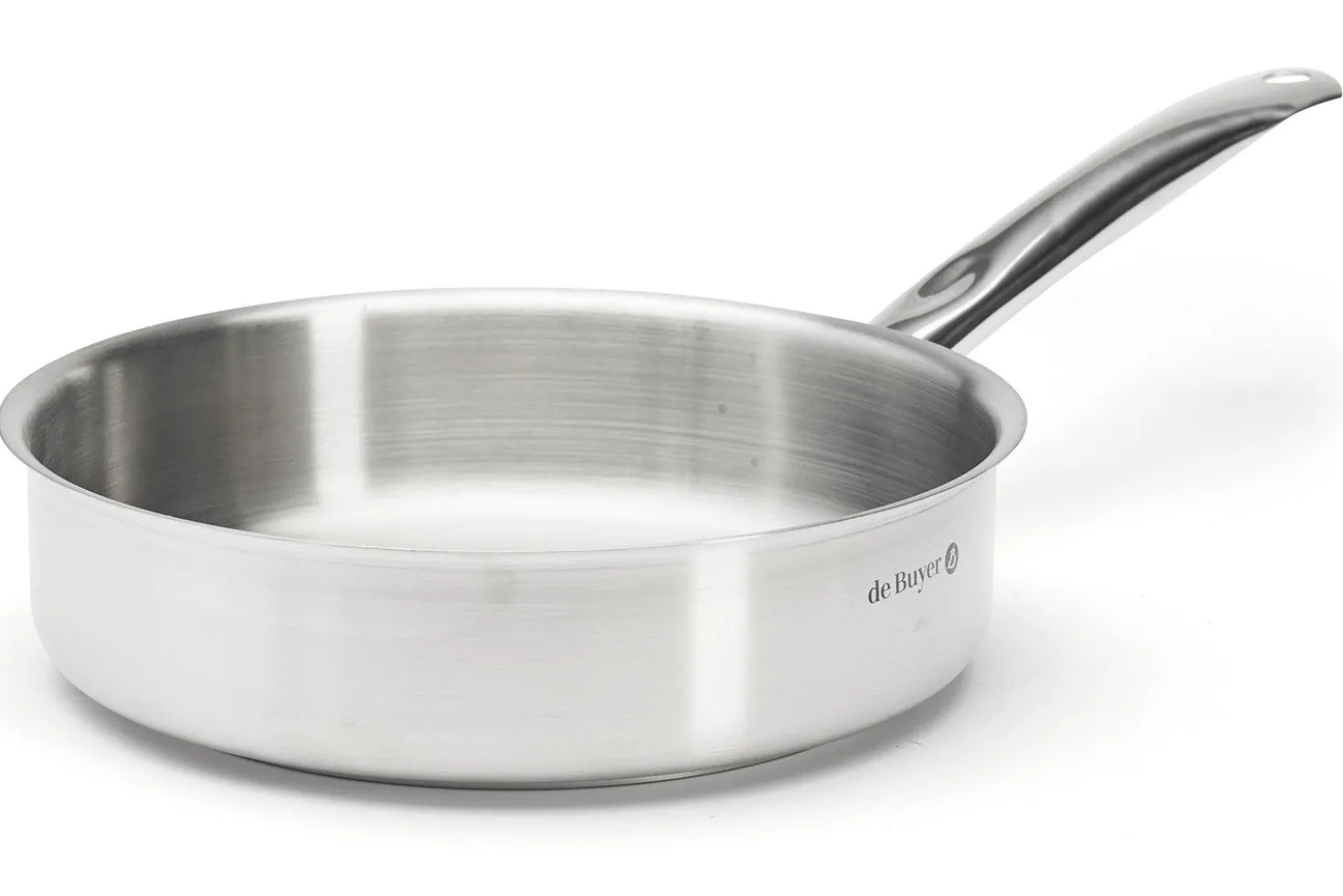 Sauteuse droite De Buyer Prim'Appety en inox