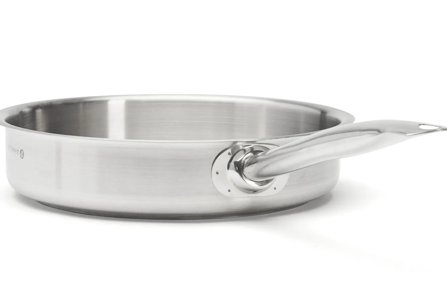 Sauteuse droite De Buyer Prim'Appety en inox