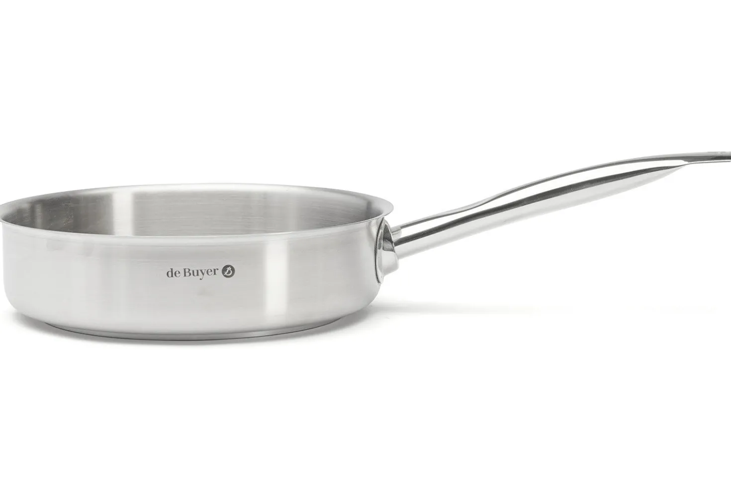 Sauteuse droite De Buyer Prim'Appety en inox