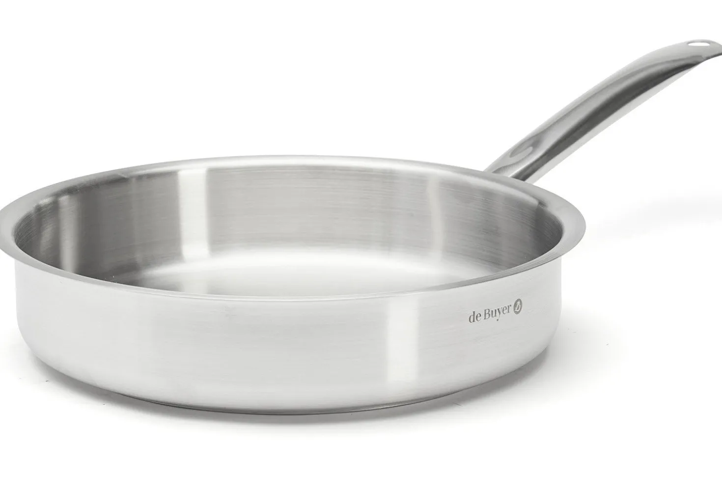 Sauteuse droite De Buyer Prim'Appety en inox