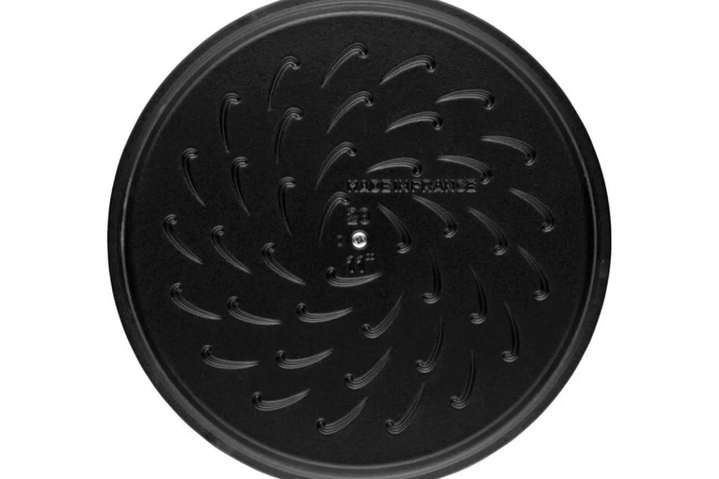 Sauteuse Staub Chistera en fonte émaillée basilic