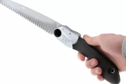 Scie pliante d'élagage Silky Pocketboy 340-17 lame droite manche caoutchouc noir 20cm