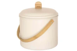 Seau à compost d'intérieur Pebbly en acier