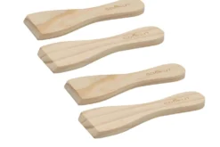 Service à raclette à la bougie Cookut Lumi noir - Services individuels poêlons et spatules