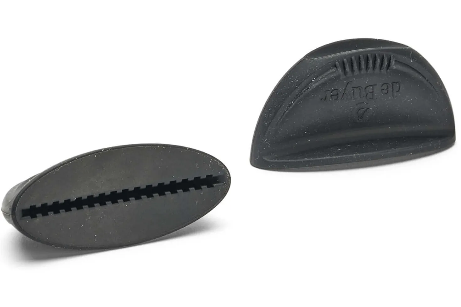 Set 2 anses amovibles De Buyer Twisty en silicone noir