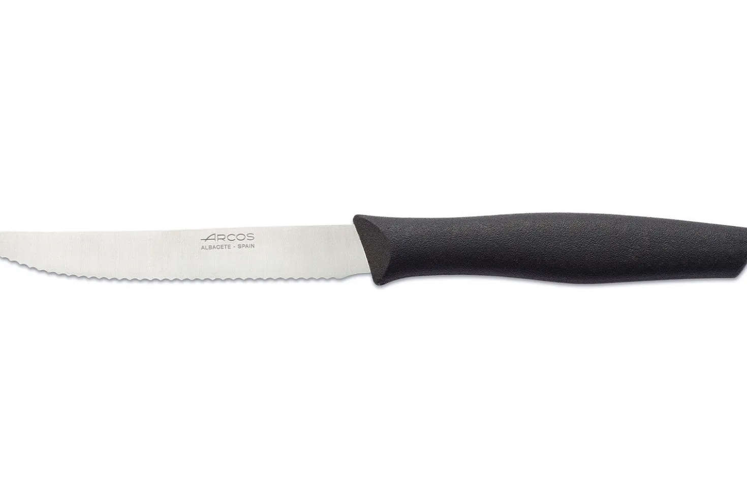 Set 6 couteaux de table Arcos lames acier NITRUM manche noir