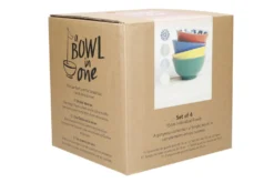 Set de 4 bols KitchenCraft World of Flavours en céramique diamètre 15cm