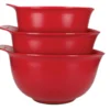 Set de 3 bols à mélanger Kitchen Aid en polymère rouge