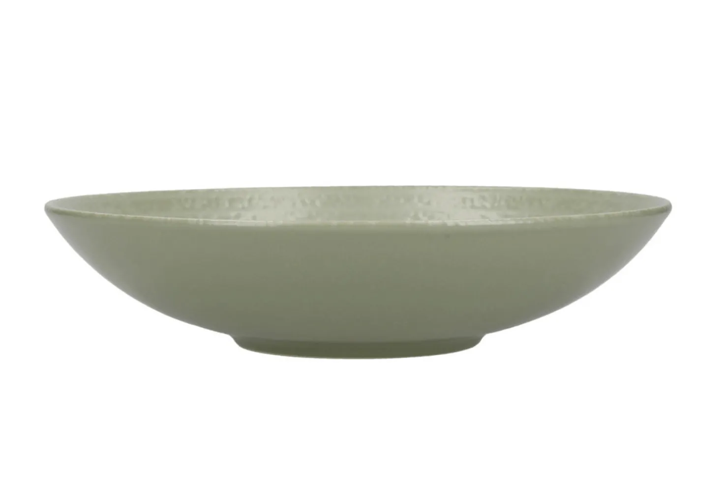 Set de 4 bols à pâtes KitchenCraft en grès émaillé vert et blanc diamètre 22cm