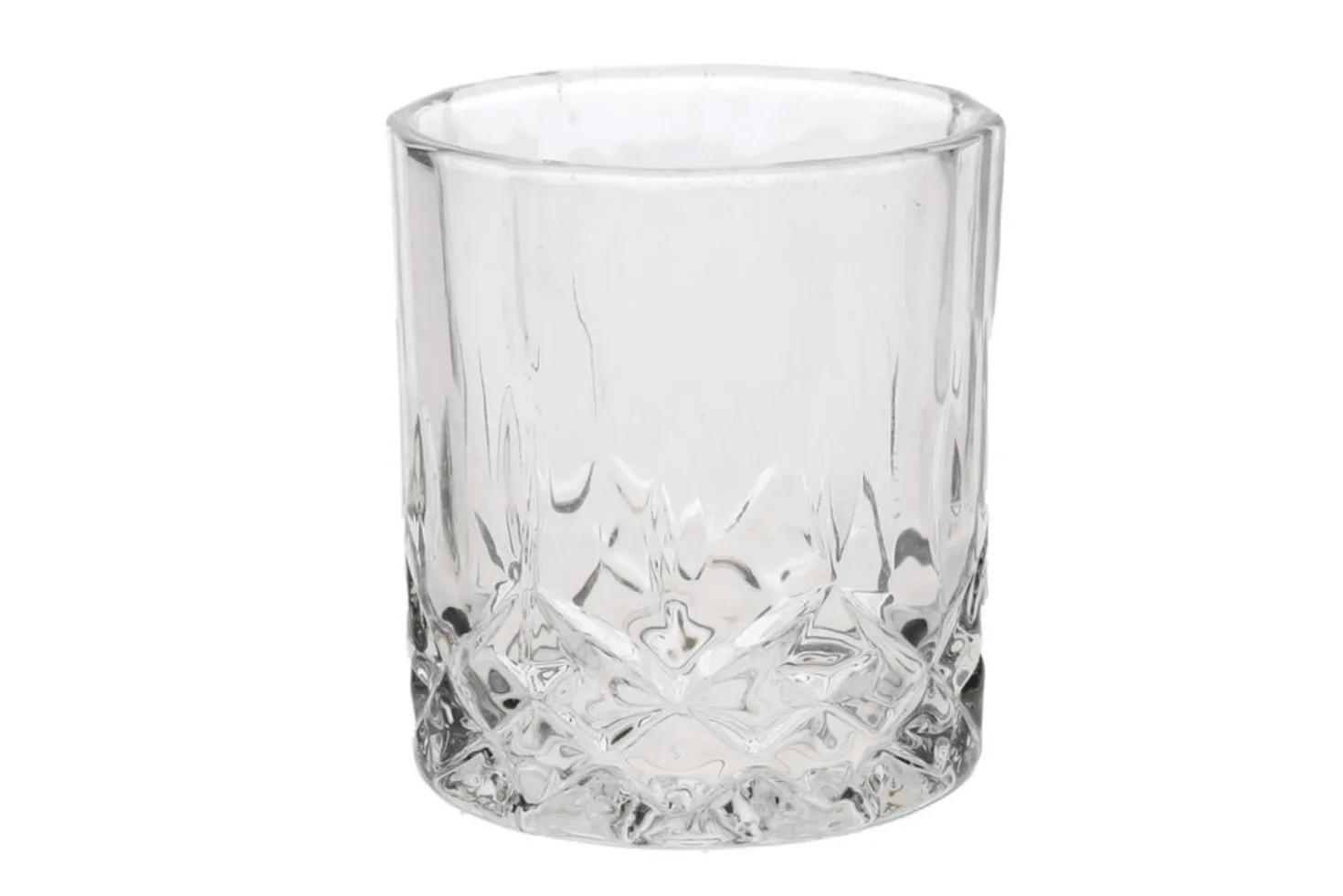 Set de bouteille à whisky Barcraft avec 4 verres taillés