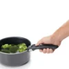 Set de 3 casseroles antiadhésives MasterClass Smart Space compatible tous feux