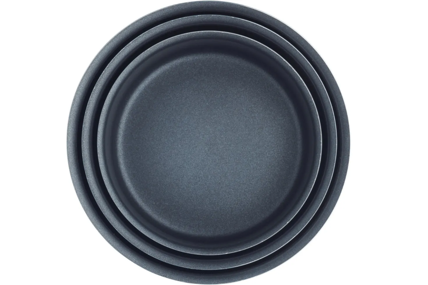 Set de 3 casseroles antiadhésives MasterClass Smart Space compatible tous feux
