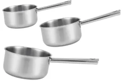 Set de 3 casseroles Beka Cicla en inox 16cm, 18cm et 20cm