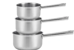 Set de 3 casseroles Beka Cicla en inox 16cm, 18cm et 20cm
