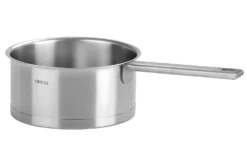 Set de 3 casseroles Cristel Strate Fixe en acier inox 18/10 - 16, 18 et 20cm