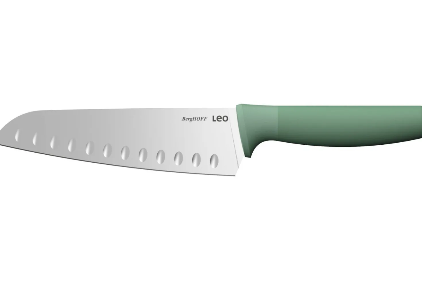 Set de 3 couteaux Berghoff Leo Forest en acier inox et polypropylène vert