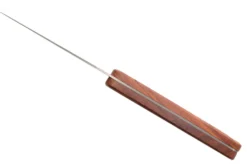 Set de 2 couteaux d'office Deejo Office Van Life et Montagne manche en bois d'olivier et bois corail 9cm