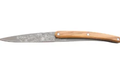 Set de 2 couteaux d'office Deejo Office Blossom manche en bois d'olivier et bois corail 9cm