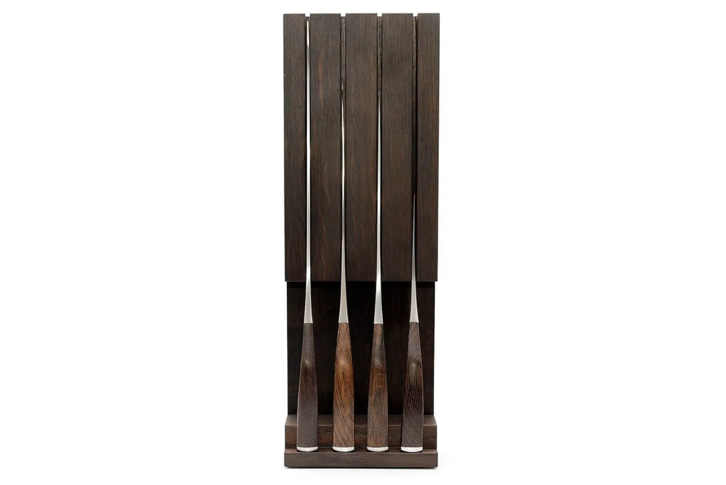 Set de 4 couteaux Gude Synchros + porte couteaux
