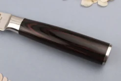 Set de 3 couteaux Kutoyama Black Pakka office + petit santoku + chef