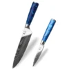 Set de 2 couteaux Kutoyama Blue Wave chef + office