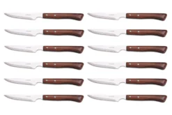 Set de 12 couteaux à steak Arcos lame microdentée 11cm