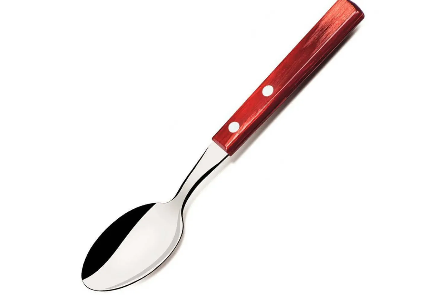 Set de 12 cuillères de table rouge Tramontina
