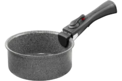Set de cuisson 4 pièces Ballarini Torre 1 poêle 24cm + 1 poêle 28cm + 1 casserole 16cm + 1 poignée amovible