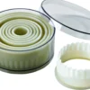 Set de 9 découpoirs professionnels polyglass ronds cannelés