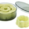 Set de 8 découpoirs professionnels fleurs cannelées polygass