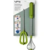Set de 2 fouets magiques Lékué verts en synthétique et acier inox