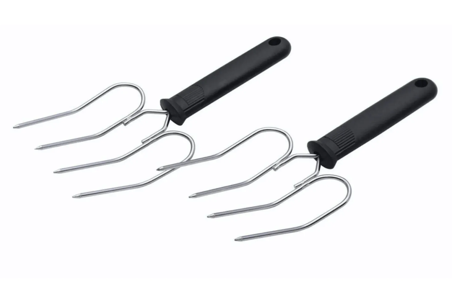Set de 2 fourchettes à viande et volaille KitchenCraft en acier inoxydable